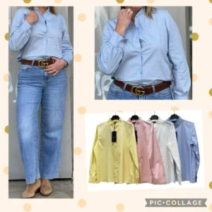 Camisa hada manga corta palmeras